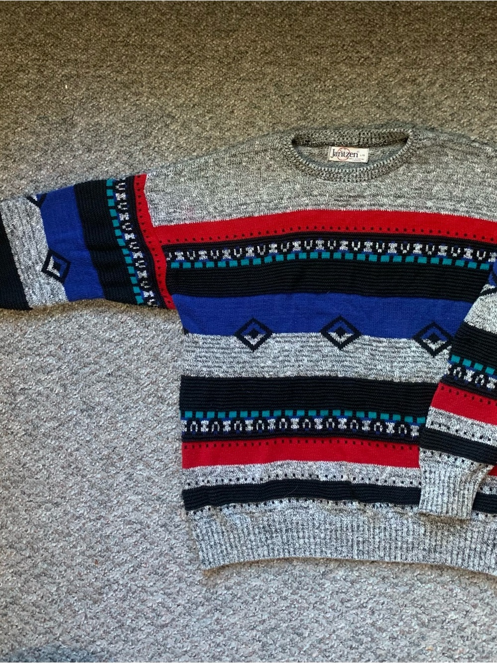 Vintage Union Made Jantzen Men's knit Sweater